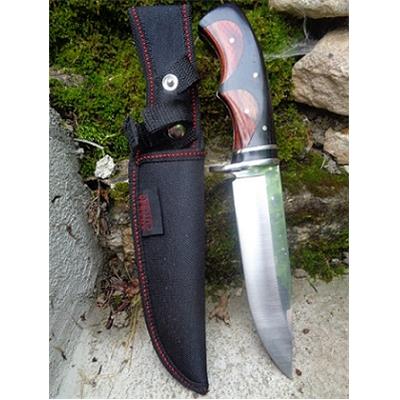 FSHP126 Couteau Frost Cutlery Bowie Walnut Lame Acier Inox Etui Nylon - Livraiosn Gratuite