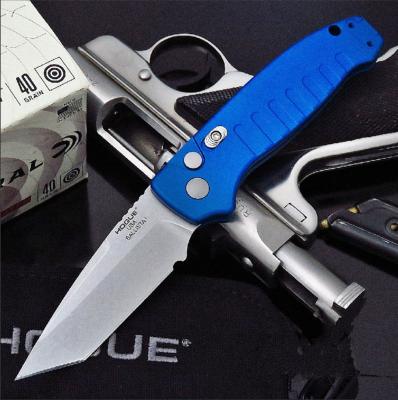 HO64123 Couteau Automatique Hogue Ballista Blue Lame Tanto Acier 154CM Tanto USA - Livraison Gratuite