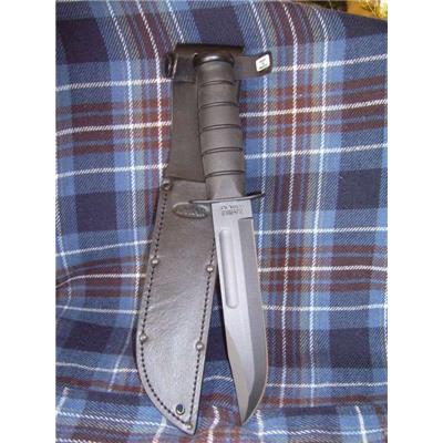 Couteau KA1211 - Ka-bar USA USMC Fighting Knife Plain Black - LIVRAISON GRATUITE