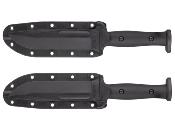 KA1310 KA-BAR Slabby 1310 USA – Couteau Fixe Clip Point | Lame 1095 | Manche GFN Noir Etui Made USA - Livraison Gratuite