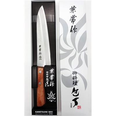Couteau de Cuisine Kanetsune Kengata Lame Acier SUS410 Made In Japan KC352 - Livraison Gratuite