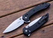 KS6000 Couteau Kershaw Bonneville DuraLock | Lame Acier 14C28N Stonewash | Manche GFN | DuraLock | Made in USA | Livraison Gratuite