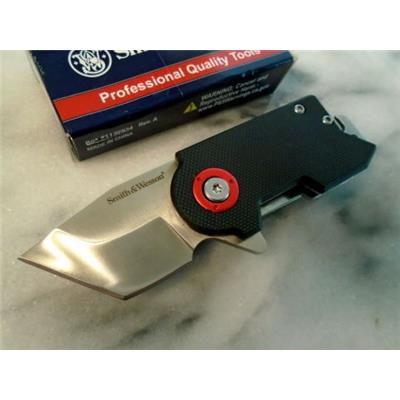 SW1122566 Couteau BodyGuard Smith&Wesson Benji Acier 8Cr13MoV - Livraison Gratuite