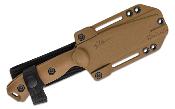 BKR19 Poignard KA-BAR Becker Nessmuk Tan Lame Acier Carbone 1095 Etui Polymer Made USA - Livraison Gratuite