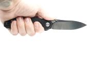 BRB278 Couteau Brous Blades Bygones - Lame Spear Point Acier D2 Stonewash - Manche G10 Noir - Liner Lock USA - Livraison Gratuite