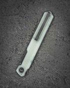 BTKG65D Bestech Duoz |  Couteau Lame Harpoon Acier 14C28N Blk | Manche Jade G10 Linerlock - Livraison Gratuite