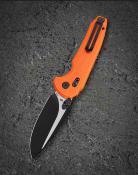 BTKG66D Bestech Noctar – Couteau Pliant Lame Acier 14C28N Bar Lock Manche G10 Orange Roulements à Billes – Livraison Gratuite