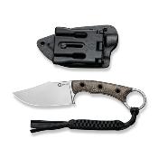 CIVC20059B2 Couteau CIVIVI Midwatch Brown Lame Acier N690 Clip Point Etui Kydex - Livraison Gratuite