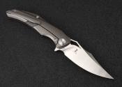 CMB02R Couteau CMB Made Knives Prowler Titanium/FCarbone Lame M390 IKBS - Livraison Gratuite