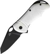 CMB05W Couteau CMB Made Knives Hippo White Lame Acier D2 IKBS - Livraison Gratuite