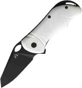 CMB05W Couteau CMB Made Knives Hippo White Lame Acier D2 IKBS - Livraison Gratuite