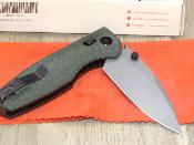 CMB08LW Couteau CMB Made Knives Predator Green Lame Acier 14C28N Sandblast IKBS - Livraison Gratuite