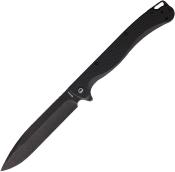 DGRFKFBKBW Couteau Daggerr Finka Lame Drop Point Acier 8Cr13MoV Manche FRN Black - Livraison Gratuite