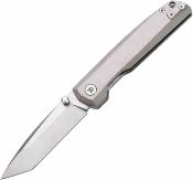 DTK4283TG Couteau Dreamtech Linerlock Ti | Lame Acier D2 Satin | Manche Titane Gris | Livraison Gratuite