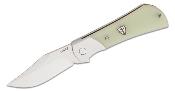 FKCFT003 Couteau Finch FLINT Jade Lame Acier 154CM Clip Point IKBS - Livraison Gratuite