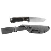 G1816 Poignard Gerber Downwind Drop Point Black Lame Acier 7Cr17MoV - Livraison Gratuite