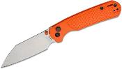 J1945OE CJRB Pyrite Light J1945-AR-SFII – Couteau Pliant EDC Button Lock | Lame Wharncliffe AR-SFII | Manche FRN Orange - Livraison Gratuite