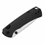  KI34902BDA1 Couteau Kizer T1 Lame Acier Elmax Satin | Manche Aluminium Gris Linerlock | Livraison Gratuite