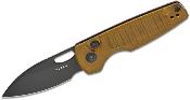 KIV2706A1 Couteau Kizer Parakeet Ultem (PEI) Pliant Lame Drop Point Acier Nitro-V Verrouillage Button - Livraison Gratuite