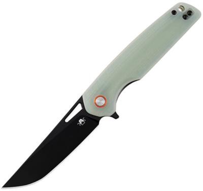 KKNJ145JD2 Couteau Pliant Klaken Drift Lame Acier D2 Manche G10 Jade Linerlock Flipper - Livraison Gratuite