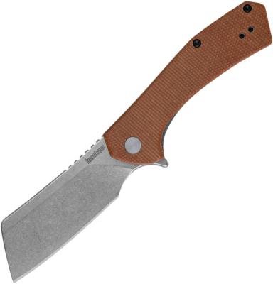 KS3445MCB Couteau Kershaw Static Cleaver Micarta Lame Acier D2 SW KIVT - Livraison Gratuite