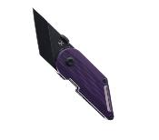 KT3045A4 Couteau Kansept Pinkerton Dash Purple Lame Tanto BW 154CM IKBS - Livraison Gratuite