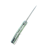 KUB210H Kubey Dugu – Couteau Pliant Liner Lock | Lame Drop Point Beadblast 14C28N | Manche G10 Camo Bearing - Livraison Gratuite