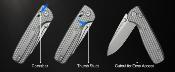 KUB383F Bubey Bluff – Couteau Pliant EDC Crossbar Lock | Lame Drop Point S35VN Beadblast | Manche Titane Gris - Livraison Gratuite