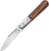 LSTCK0112ST Couteau LionSteel Shuffler Barlow Santos/Titane Lame Acier M390 Système Slipjoint Made Italy - Livraison Gratuite