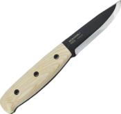 MO14084 Couteau Morakniv Wit BlackBlade Lame Acier Inox Etui Cuir Sweden - Livraison Gratuite