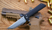 NMB2406B Couteau North Mountain Blade Chop Lame Acier San Mai TANTO Manche G10 Black Pivot Sur ROulements - Livraison Gratuite