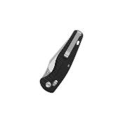 QS165C1 Couteau QSP Reptile Clip Point Lame Acier 14C28N Manche G10 Noir Sécurité Glyde Lock - Livraison Gratuite