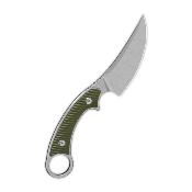 QS166B1 Couteau QSP Viper Clip Point Lame Acier 10Cr15MoV Manche G10 Od Green Housse Kydex - Livraison Gratuite