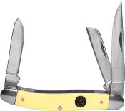 RP0001CYD Couteau Roper Pecos Medium Stockman 3 Lame Acier 1065 - Livraison Gratuite