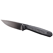 RS3501FD Real Steel Dex Apex – Couteau Fixe EDC | Lame M390 Satin | Manche Black G10 + Carbone | Étui Kydex  - Livraison Gratuite