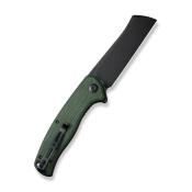 S20057C4 Couteau Sencut Traxler Green Lame Acier 9Cr18MoV Blackwash IKBS - Livraison Gratuite 