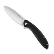 S210031 Couteau SENCUT San Angelo Black Lame Acier 9Cr18MoV IKBS - Livraison Gratuite