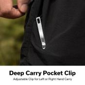 S240951 Couteau Sencut Aetheris Clip Point Lame Acier Inox 9Cr18MoV Manche G10 Ivory Linerlock Ouverture Flipper - Livraison Gratuite