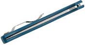SC258PCBL Spyderco Stretch 2 XL Lightweight Japan – Lame Clip Point Acier CPM-SPY27 Manche FRN Bleu Cobalt Lockback - Livraison Gratuite