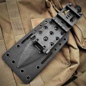 TKF203BK Couteau Takumitak Sentinel | Lame Spear Point Double Tranchant Acier D2 | Manche G10 Black Etui Kydex - Livraison Gratuite