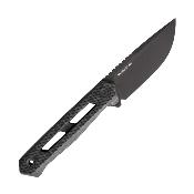 TKTX1RBKMC Couteau Fixe Tekto Knives X1 Atlas Lame Acier CPM MagnaCut Manche G10 Noir Étui Kydex USA - Livraison Gratuite