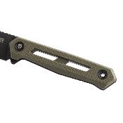 TKTX1RODMC Couteau Fixe Tekto Knives X1 Atlas Lame Acier CPM MagnaCut Manche G10 Vert OD Étui Kydex USA - Livraison Gratuite