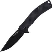 VNI33FPBBK Couteau V Nives Black Rambo Shorty Clip Point Lame Acier 420HC -  Livraison Gratuite