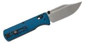 VOSA4108 Couteau Vosteed Vombat Bowie M390 Manche Aluminium Blue Sécurité Crossbar Lock - Livraison Gratuite