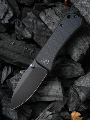 WE2004B Couteau We Knife Banter Black Lame Spear Point Acier S35VN Pivot Roulements à Billes - Livraison Gratuite