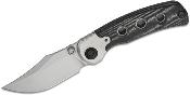 ZXFK03A3 Couteau Kizer Cutlery X-Series PIONEER Lame Bowie Nitro-V Manche Micarta Noir Linerlock - Livraison Gratuite