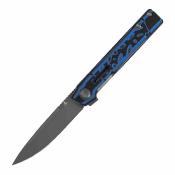 B2123A1 Couteau Kitpu Tenable Knives | Lame Acier Nitro-V SW Drop Point | Manche Plaquettes Blue & Black G10 | Liner Lock | Livraison Gratuite