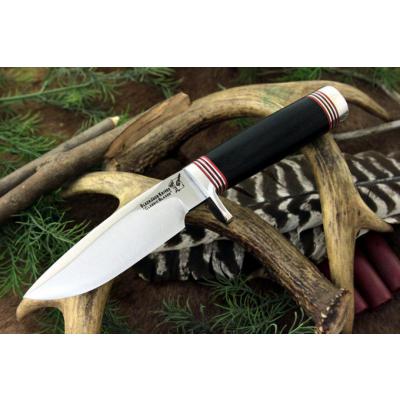 Couteau Blackjack Model 125 Classic Lame Acier A2 Manche Micarta Etui Cuir Made In USA BCB125BM - Free Shipping