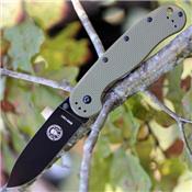 Couteau Esee Zancudo Od Green Lame Black Acier D2 Manche FRN Framelock BRK1302ODB - Free Shipping