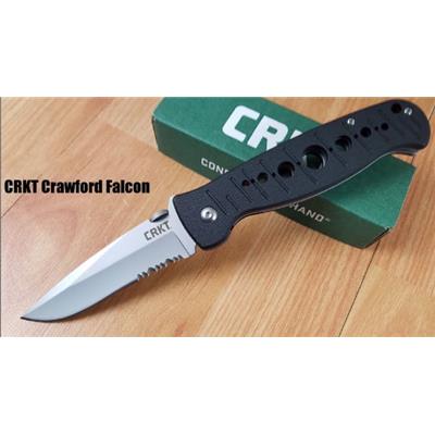 CR6243N Couteau CRKT Crawford Falcon Acier AUS-6M - Livraison Gratuite